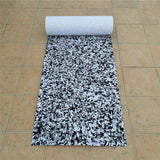 Maxbell EVA Foam Teak Sheet Yacht Surfboard Decking Self-Adhesive Pad Fleeced Black White Camouflage