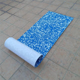 Maxbell EVA Foam Teak Sheet Yacht Surfboard Decking Self-Adhesive Pad Fleeced Blue White Camouflage