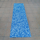 Maxbell EVA Foam Teak Sheet Yacht Surfboard Decking Self-Adhesive Pad Fleeced Blue White Camouflage
