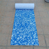 Maxbell EVA Foam Teak Sheet Yacht Surfboard Decking Self-Adhesive Pad Fleeced Blue White Camouflage