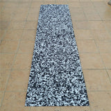 Maxbell EVA Faux Teak Decking Mat Boat Marine Flooring Sheet black white camouflage