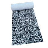 Maxbell EVA Faux Teak Decking Mat Boat Marine Flooring Sheet black white camouflage