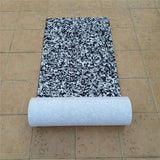 Maxbell EVA Faux Teak Decking Mat Boat Marine Flooring Sheet black white camouflage