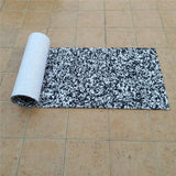 Maxbell EVA Faux Teak Decking Mat Boat Marine Flooring Sheet black white camouflage