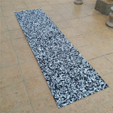 Maxbell EVA Faux Teak Decking Mat Boat Marine Flooring Sheet black white camouflage