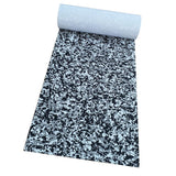 Maxbell EVA Faux Teak Decking Mat Boat Marine Flooring Sheet black white camouflage