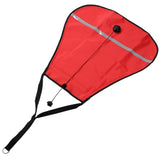 Max Deluxe Nylon 70lbs Salvage Lift Bag with Dump Valve for Scuba Diving  Red