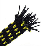 Maxbell Stretch Elastic Bikes Luggage Hanging Rope Belts Strap with Hook Yellow 4m