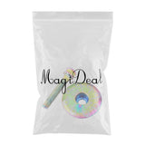 Maxbell Alloy Bicycle 1 1/8'' Stem Headset Front Fork Top Cap Cover + Bolt Rainbow