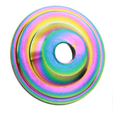 Maxbell Alloy Bicycle Stem Headset Top Cap Cover Threadless Stem Caps Bolt Rainbow