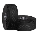 Maxbell 2Pcs Bike Bicycle Handlebar Tape Road Cycling Handle Bar Wraps Grip Black