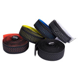 Maxbell 2Pcs Bike Bicycle Handlebar Tape Road Cycling Handle Bar Wraps Grip Black