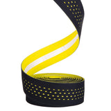 Maxbell 2Pcs Bike Bicycle Handlebar Tape Road Cycling Handle Bar Wraps Grip Yellow