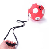 Maxbell Kids Training Soccer With Rope Soccer Ball Size 2 4 5 20x13x11cm