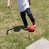 Maxbell Kids Training Soccer With Rope Soccer Ball Size 2 4 5 25x13x11cm