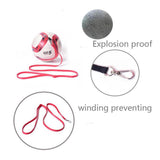 Maxbell Kids Training Soccer With Rope Soccer Ball Size 2 4 5 26x13x11cm