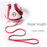 Maxbell Kids Training Soccer With Rope Soccer Ball Size 2 4 5 26x13x11cm