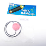 Maxbell Scuba Diving Tank Banger Elastic Percussion Ball Underwater Signal Device Orange