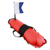 Maxbell Inflatable Marker Diving Flag Buoy Signal Float Scuba Snorkeling Orange2