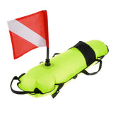 Maxbell Inflatable Marker Diving Flag Buoy Signal Float Scuba Snorkeling Yellow1