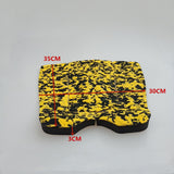 Maxbell Traction Surfboard Surfing Anti-Slip Mat Yacht Deck Tail Adhesive Pad Yellow