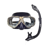 Maxbell Diving Gear Diver Mask Dry Snorkel Set Scuba Snorkeling Breathing Tube