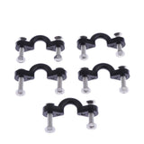 Maxbell 5 Pack C-Type Buckle Set Kayaking Surfing Canoe Boat Pad Eyes with Screws