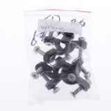 Maxbell 5 Pack C-Type Buckle Set Kayaking Surfing Canoe Boat Pad Eyes with Screws