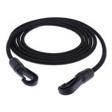 Maxbell 8mm Heavy Duty Rubber Bungee Cord Rope Elastic Lanyard with Hooks Clips 2.5m
