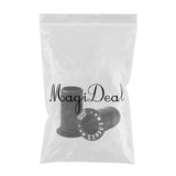 Maxbell Pair Bike Hub Front Tube Shaft Conversion Seat Adapter 15mm to 12mm Black