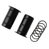 Maxbell Pair Bike Hub Front Tube Shaft Conversion Seat Adapter 15mm to 12mm Black