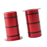 Maxbell Pair Bike Hub Front Tube Shaft Conversion Seat Adapter 15mm to 12mm Red
