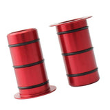 Maxbell Pair Bike Hub Front Tube Shaft Conversion Seat Adapter 15mm to 12mm Red