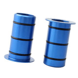 Max Pair Bike Hub Front Tube Shaft Conversion Seat Adapter 15mm to 12mm Blue