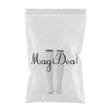 Maxbell Diving Long Socks Sun Protection Anti-Slip Over Knee Stockings White L