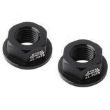Maxbell Kids Bicycle Hubs Nut M10 Folding Balance Bike Wheel Hubs Axle Nuts Black