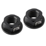Maxbell Kids Bicycle Hubs Nut M10 Folding Balance Bike Wheel Hubs Axle Nuts Black