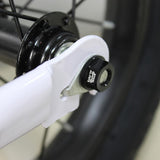 Maxbell Kids Bicycle Hubs Nut M10 Folding Balance Bike Wheel Hubs Axle Nuts Black