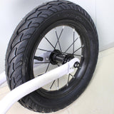Maxbell Kids Bicycle Hubs Nut M10 Folding Balance Bike Wheel Hubs Axle Nuts Black