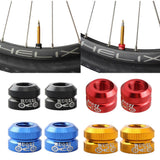 Maxbell Bike Vacuum Tire Law Mouth Nut Bicycle Tire Inner Tube Valve Caps Black