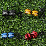 Maxbell Bike Vacuum Tire Law Mouth Nut Bicycle Tire Inner Tube Valve Caps Black
