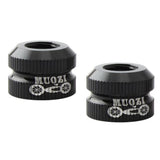 Maxbell Bike Vacuum Tire Law Mouth Nut Bicycle Tire Inner Tube Valve Caps Black