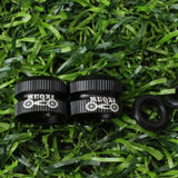 Maxbell Bike Vacuum Tire Law Mouth Nut Bicycle Tire Inner Tube Valve Caps Black