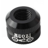 Maxbell Bike Vacuum Tire Law Mouth Nut Bicycle Tire Inner Tube Valve Caps Black