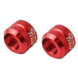 Maxbell Bike Vacuum Tire Law Mouth Nut Bicycle Tire Inner Tube Valve Caps Red