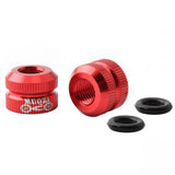 Maxbell Bike Vacuum Tire Law Mouth Nut Bicycle Tire Inner Tube Valve Caps Red