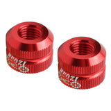 Maxbell Bike Vacuum Tire Law Mouth Nut Bicycle Tire Inner Tube Valve Caps Red