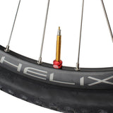 Maxbell Bike Vacuum Tire Law Mouth Nut Bicycle Tire Inner Tube Valve Caps Red
