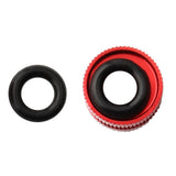 Maxbell Bike Vacuum Tire Law Mouth Nut Bicycle Tire Inner Tube Valve Caps Red