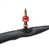 Maxbell Bike Vacuum Tire Law Mouth Nut Bicycle Tire Inner Tube Valve Caps Red